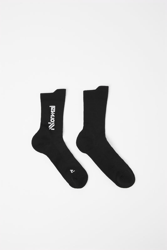 NNormal Merino Socks Black by Nnormal