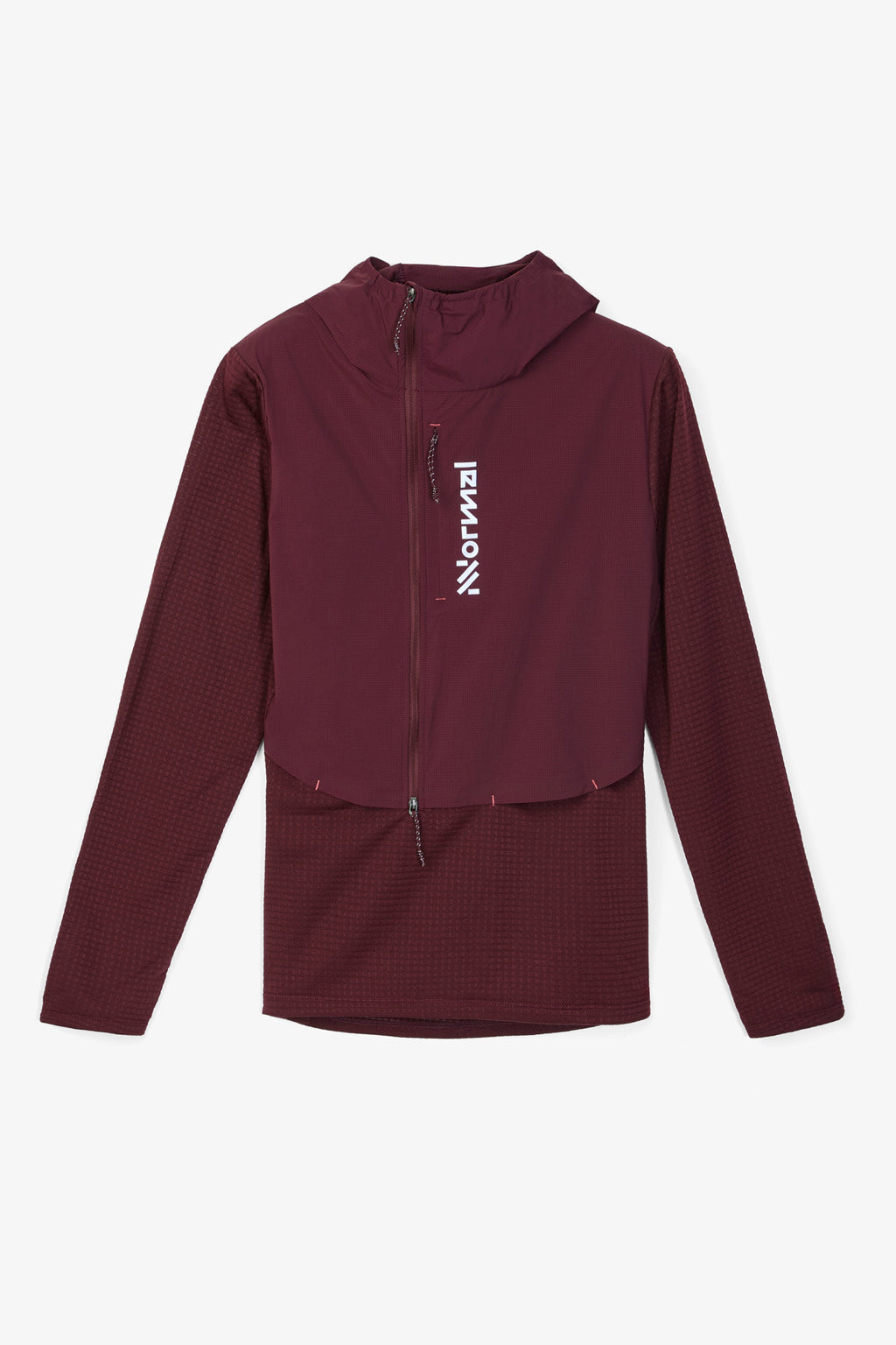 NNormal Tech Hoodie Port Vermut  by Nnormal